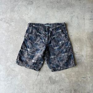 2000s y2k patchwork Old Navy Cargo Shorts Mens size 36